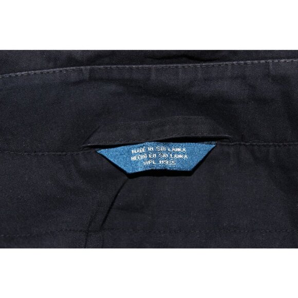 Vintage Oversized Navy Trench Coat - Unisex Design, Men's size 52 (2X-3X) - Picture 6 of 8
